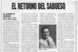 El retorno del sabueso  [artículo] José Promis.