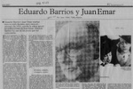 Eduardo Barrios y Juan Emar