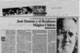 José Donoso y el realismo mágico chilote  [artículo] Mario Contreras Vega.