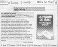 La pasión de Iñaki  [artículo] Lilioska Yankovic.