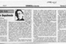 Marco Antonio Sepúlveda  [artículo] Alvaro Donoso.