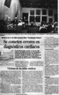 Se cometen errores en diagnósticos cardiacos