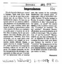 Impresiones  [artículo] Mentessana.