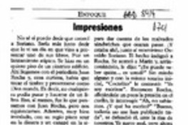 Impresiones  [artículo] Mentessana.