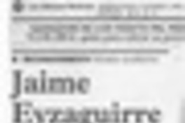 Jaime Eyzaguirre