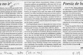 "Hasta ya no ir"  [artículo] Antonio J. Salgado.