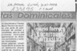 Escritores a trasluz.