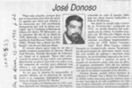 José Donoso  [artículo] Eduardo Urrutia Gómez.