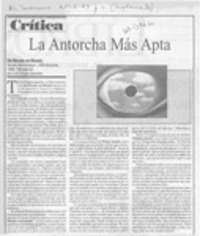 La Antorcha más apta  [artículo].