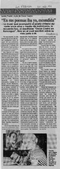"En sus poemas iba yo, escondida"  [artículo].