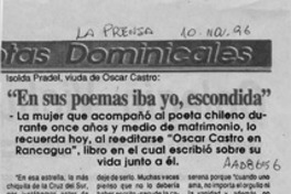 "En sus poemas iba yo, escondida"  [artículo].