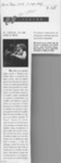 El Zorzal ya no canta más  [artículo].