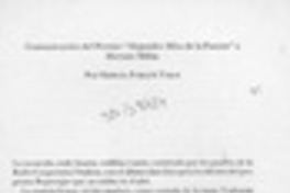 Comunicación del Premio "Alejandro Silva de la Fuente" a Hernán Millas  [artículo] Hernán Poblete Varas.