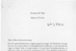 Lectura de Tala  [artículo] Adriana Valdés.