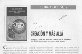 Creación y más allá  [artículo] J. Costadoat.