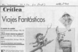 Viajes fantásticos  [artículo] Elena Vial Correa.
