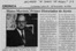 Mateo Martinic, primer historiador de Aysén  [artículo] Baldo Araya Uribe.