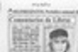 Los pasos de Gabriela y otros poemas  [artículo] Rocío L'Amar.