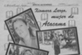 Xiomara Largo, mujer de Atacama  [artículo].