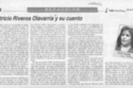 Patricio Riveros Olavarría y su cuento  [artículo] Cecilia Castillo.