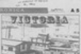 Hoy lanzan el libro "Victoria"  [artículo].