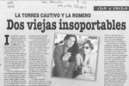 Dos viejas insoportables  [artículo] Potoco.