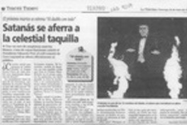 Satanás se aferra a la celestial taquilla  [artículo] Francisco Villagrán.