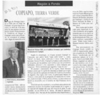 Copiapó, tierra verde  [artículo].