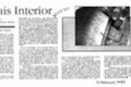 El país interior  [artículo] Hernán Poblete Varas.