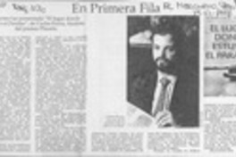 En primera fila  [artículo].