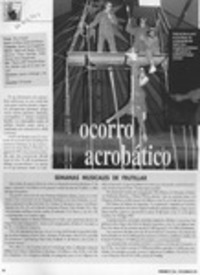 Socorro acrobático  [artículo] Italo Passalacqua C.