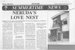 Neruda's love nest