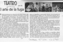 El arte de la fuga  [artículo] As.