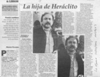 La hija de heráclito  [artículo] Marcelo Pellegrini.