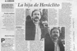 La hija de heráclito  [artículo] Marcelo Pellegrini.