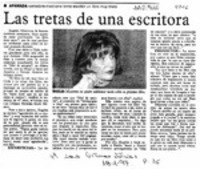 Las Tretas de una escritora  [artículo].