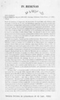 Arte marcial  [artículo] Soledad Bianchi.