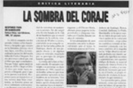 La sombra del coraje  [artículo] José Promis.