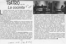 La cocinita  [artículo] As.