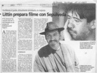 Littin prepara filme con Sepúlveda  [artículo].