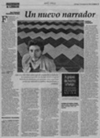 Un nuevo narrador  [artículo] Iván Carrasco.