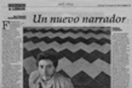 Un nuevo narrador  [artículo] Iván Carrasco.