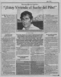 Hernán Rivera Letelier, "estoy viviendo el sueño del pibe!"  [artículo] Beatriz Berger.