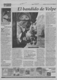 El bandido de Volpe  [artículo] Patricia Espinosa.
