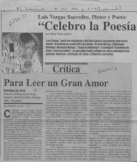 Para leer un gran amor