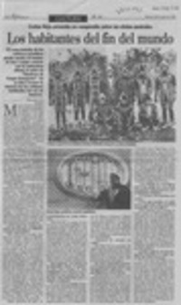 Los habitantes del fin del mundo  [artículo] Richard Vera.