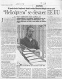 "Helicoptero" se eleva en EE. UU  [artículo] E. C.