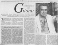 El regreso del Gitano  [artículo] Alvaro Inostroza.