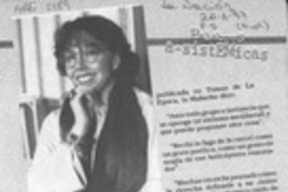 Malucha a corazón abierto  [artículo].