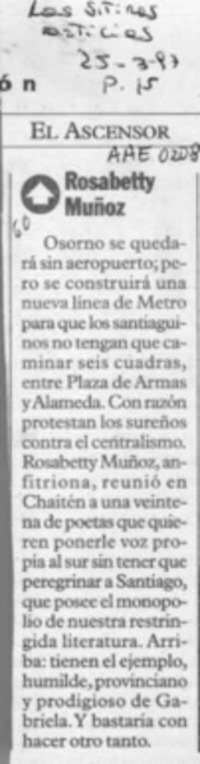 Rosabetty Muñoz  [artículo].
